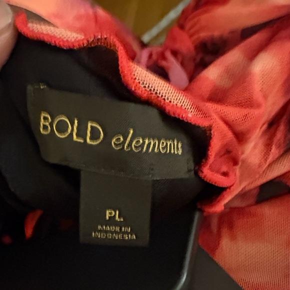 Bold Elements Womens Long Sleeve Floral Bodycon Dress - Picture 8 of 9